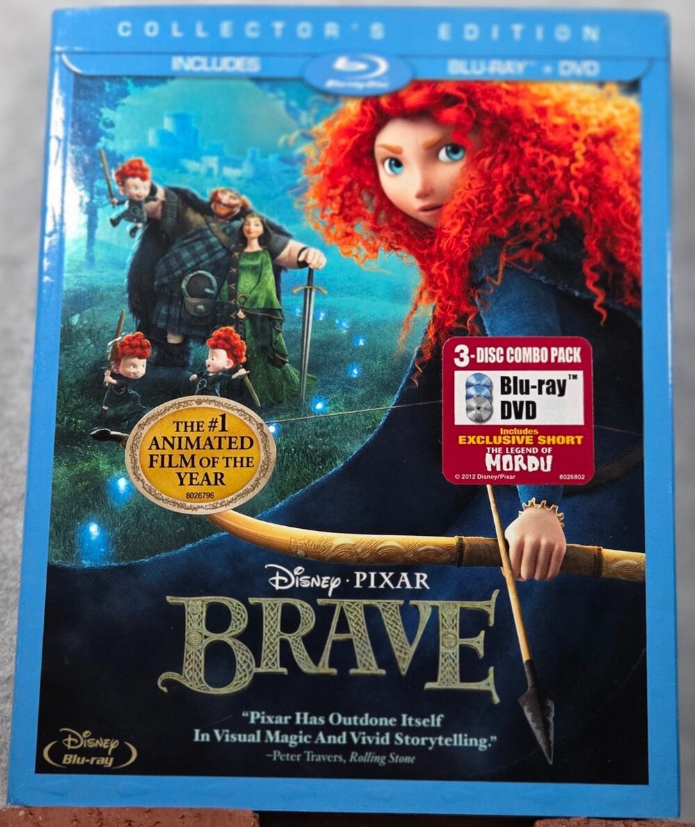 BRAVE COLLECTORS EDITION blu-ray DVD Disney Pixar - NIB Brand NEW in Box